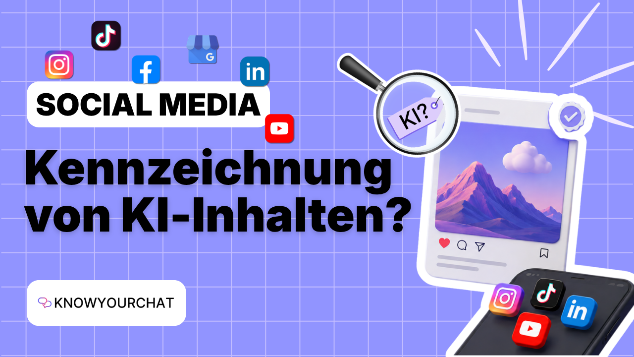 KI-generierte Inhalte werden gekennzeichnet: Was das für Social Media bedeutet